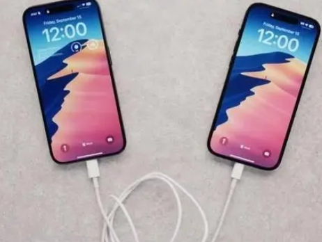 东路镇苹果15维修店分享iPhone15可以给安卓充电吗 